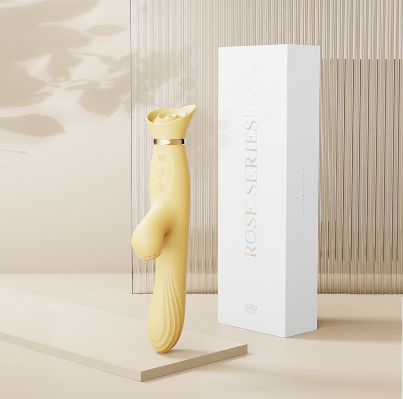 Zalo - Rose Vibrator - Lemon Yellow photo-13