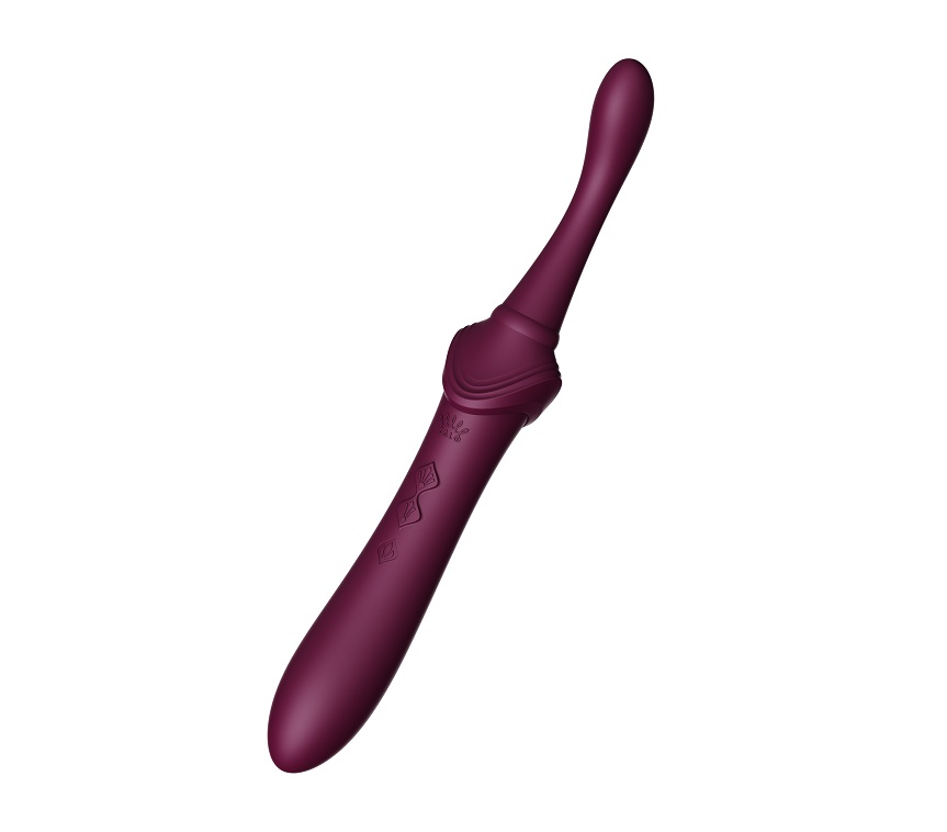 Zalo - Bess 2 Heating Dual Vibrator - Velvet Purple photo-2 Zalo - Bess 2 Heating Dual Vibrator - Velvet Purple photo-2