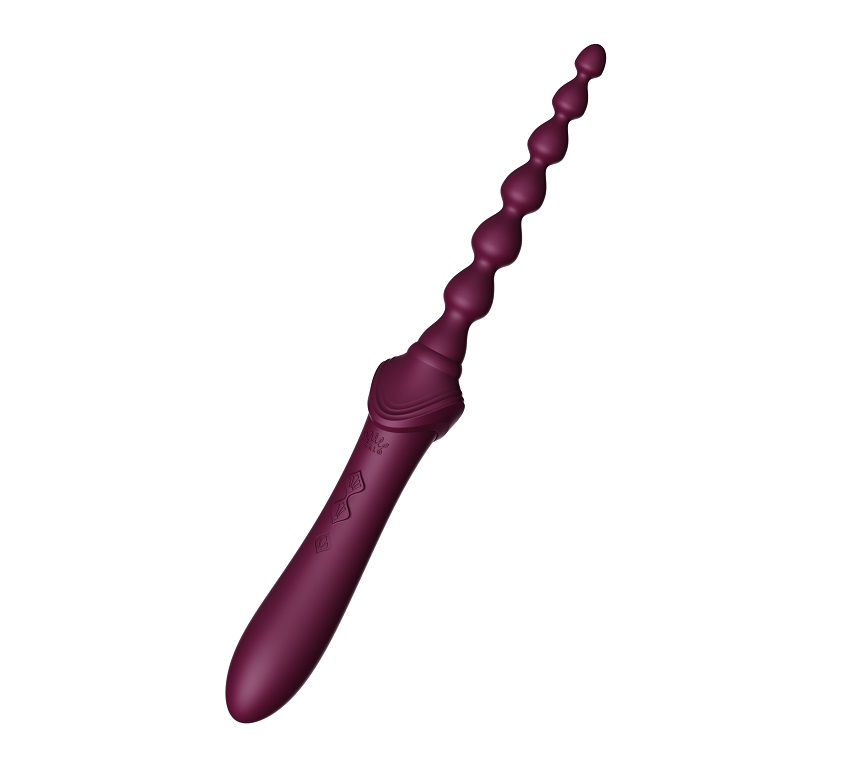 Zalo - Bess 2 Heating Dual Vibrator - Velvet Purple photo-3 Zalo - Bess 2 Heating Dual Vibrator - Velvet Purple photo-3