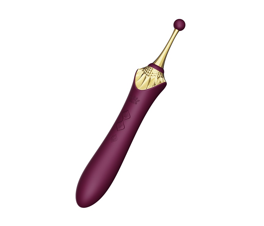 Zalo - Bess 2 Heating Dual Vibrator - Velvet Purple photo-4 Zalo - Bess 2 Heating Dual Vibrator - Velvet Purple photo-4