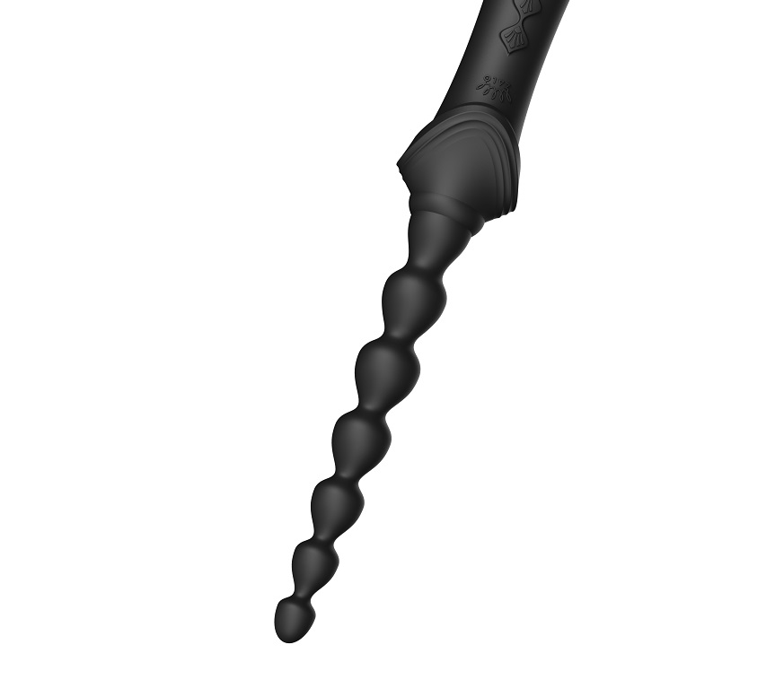 Zalo - Bess 2 Heating Dual Vibrator - Obsidian Black photo-7