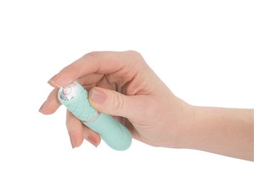 Pillow Talk - Flirty Vibe - Teal photo-3 Pillow Talk - Flirty Vibe - Teal photo-3