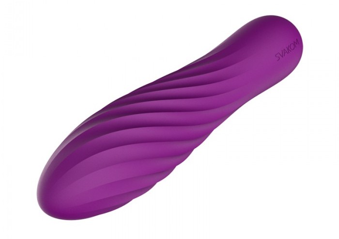 SVAKOM - Tulip Bullet Vibrator - Violet photo-5