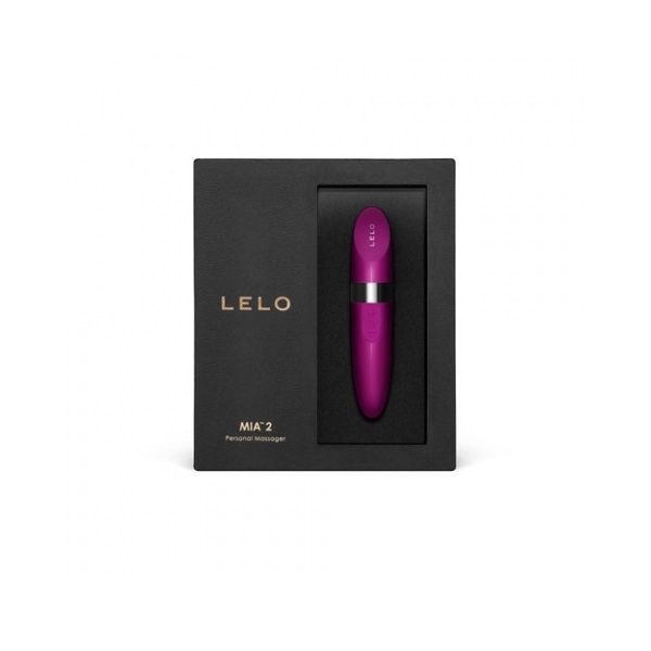 Lelo - Mia 2 Mini Vibrator - Deep Rose photo-2 Lelo - Mia 2 Mini Vibrator - Deep Rose photo-2