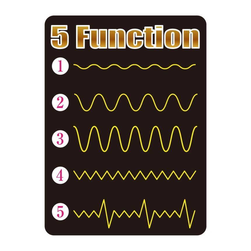 A-One - 5 Function W Vibrator - Pink photo-6