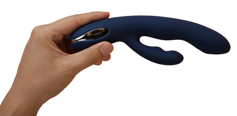 SVAKOM - Aylin Rabbit Vibrator - Dark Blue photo-2
