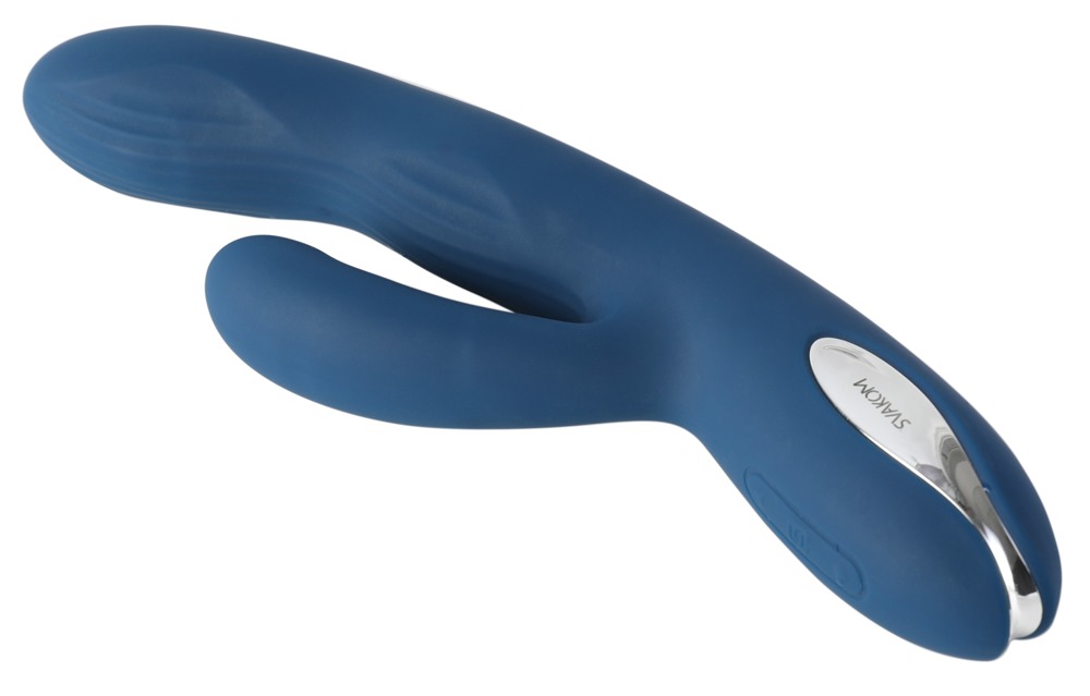 SVAKOM - Aylin Rabbit Vibrator - Dark Blue photo-4
