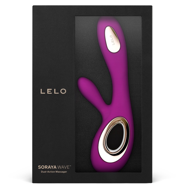 Lelo - Soraya Wave Rabbit Vibrator - Deep Rose photo-12