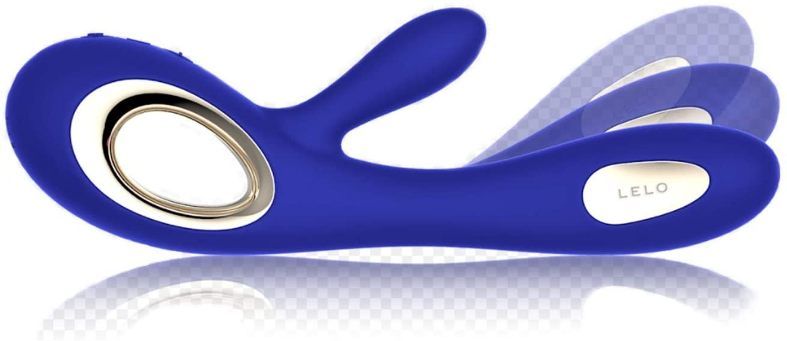 Lelo - Soraya Wave Rabbit Vibrator - Midnight Blue photo-2