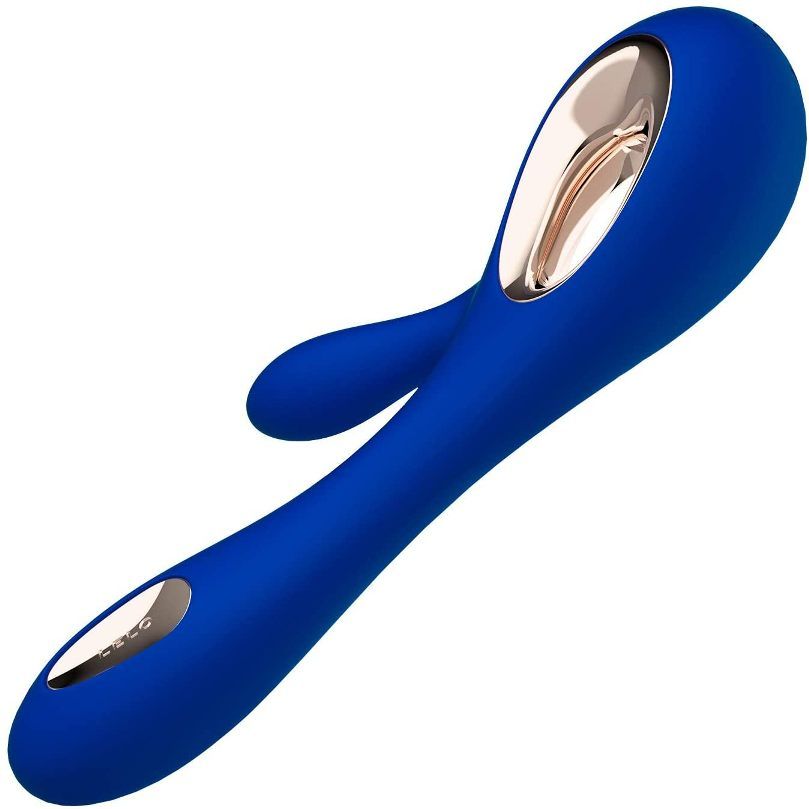 Lelo - Soraya Wave Rabbit Vibrator - Midnight Blue photo-4