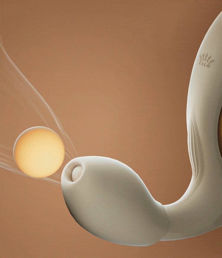 Zalo - Talis G-Spot PulseWave Vibrator - Ivory White photo-9