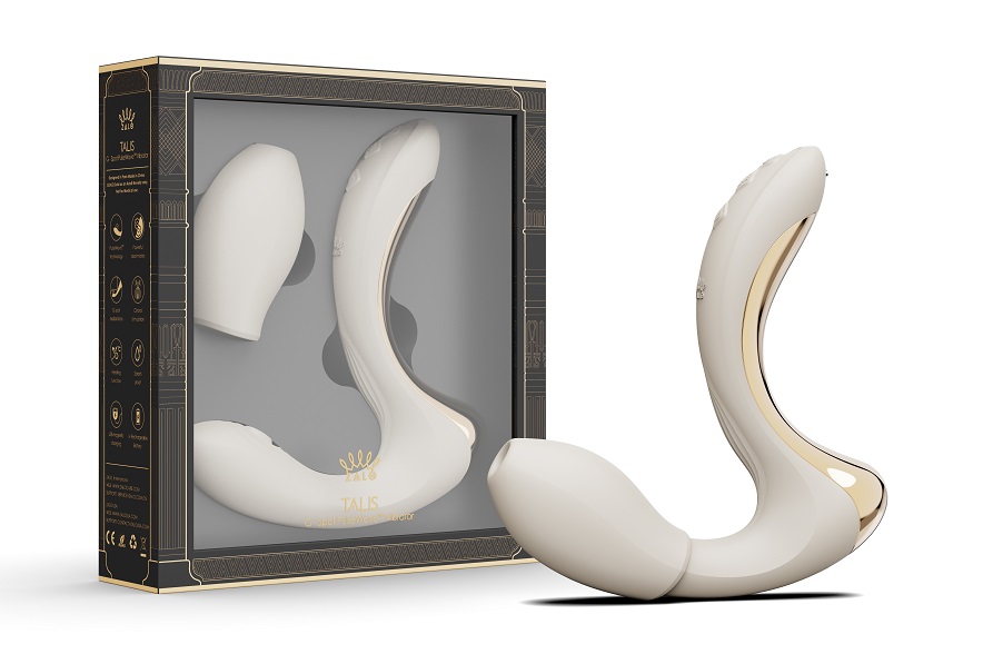 Zalo - Talis G-Spot PulseWave Vibrator - Ivory White photo-18