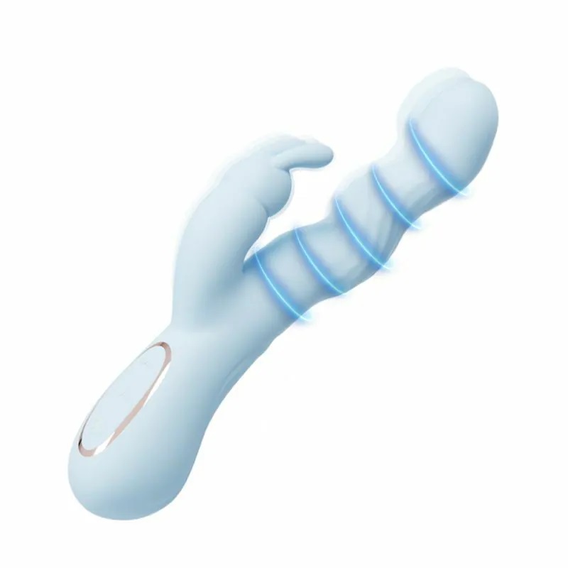 MyToys - MyWave Wriggling Vibrator - Blue photo-3