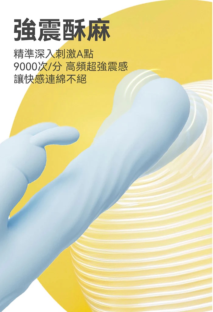 MyToys - MyWave Wriggling Vibrator - Blue photo-5