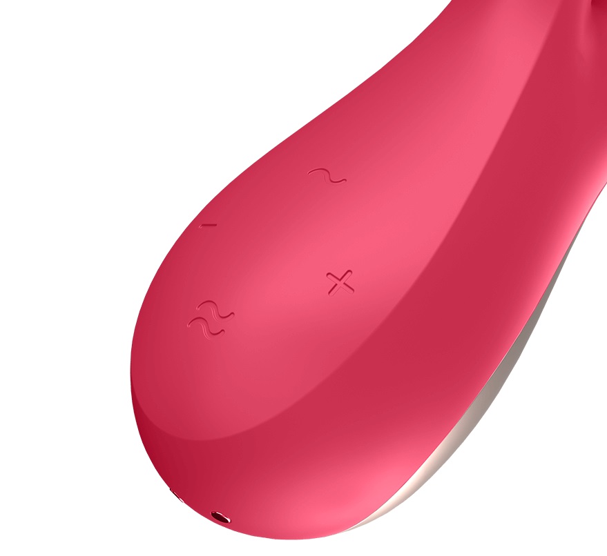 Satisfyer - Mono Flex Rabbit Vibrator - Red photo-4