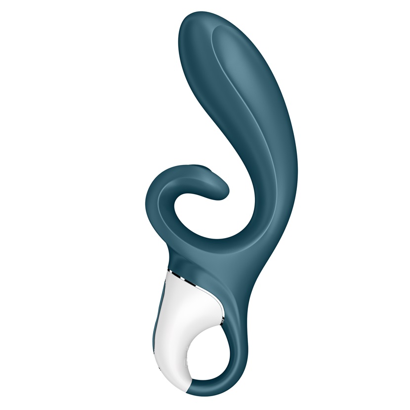 Satisfyer - Hug Me Rabbit Vibe - Bluegrey photo-3