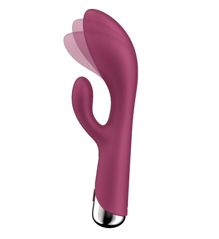 Satisfyer - Spinning Rabbit 1 Vibrator - Red photo-3