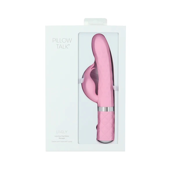 Pillow Talk - Lively Rabbit Vibrator – Pink photo-6