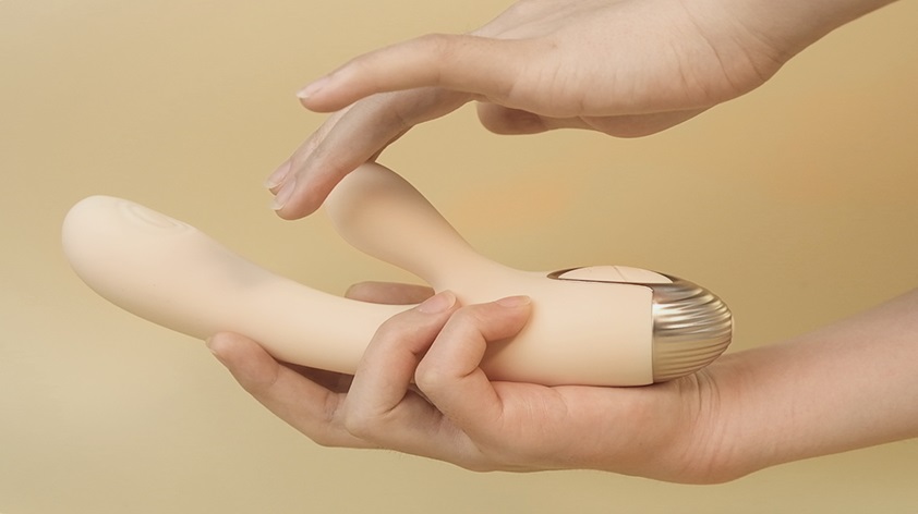 Drywell - Pada Rabbit Vibrator - Milk Tea photo-3