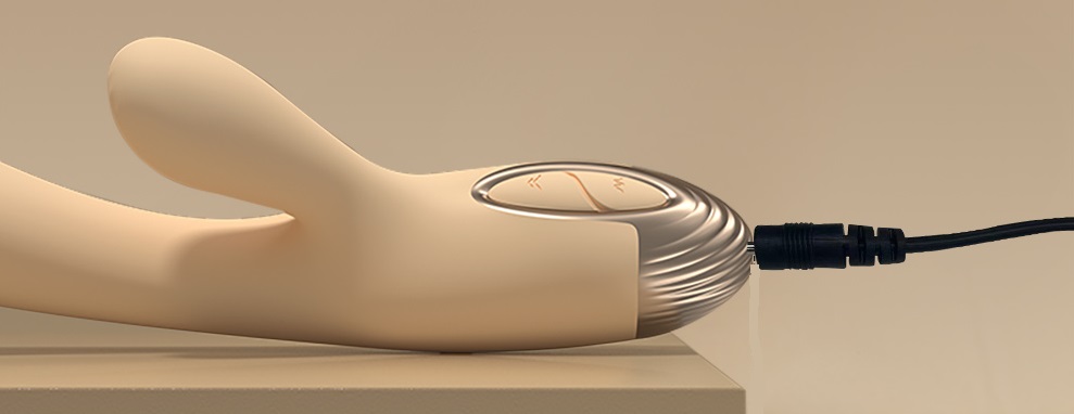 Drywell - Pada Rabbit Vibrator - Milk Tea photo-6