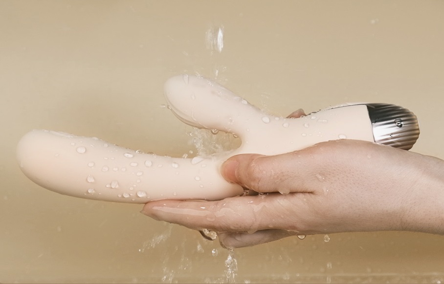 Drywell - Pada Rabbit Vibrator - Milk Tea photo-7