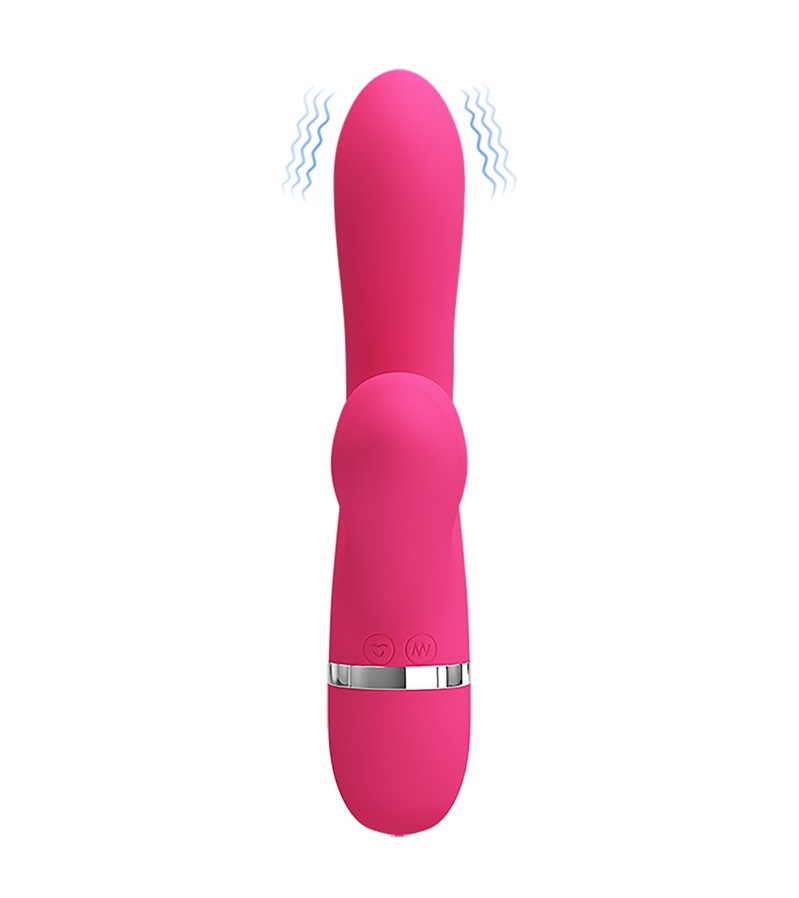 Pretty Love - Willow Rabbit Vibrator w Sucking - Pink photo-4
