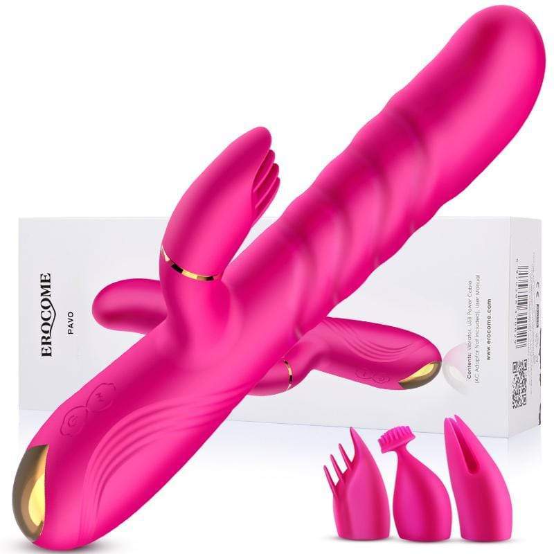 Erocome - Pavo Vibrator - Cerise photo-9