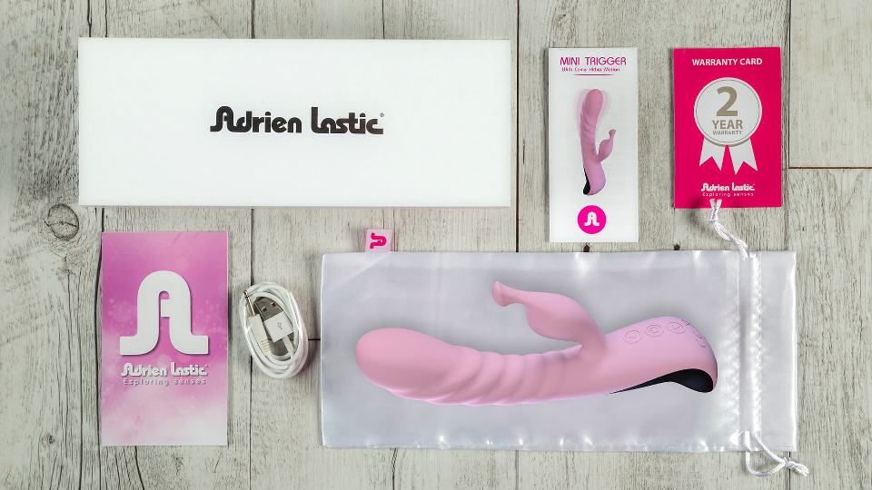 Adrien Lastic - MiNi Trigger Vibrator - Pink photo-9