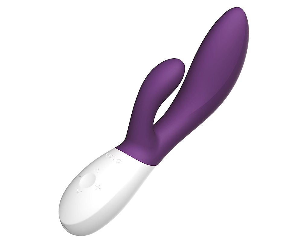 Lelo - Ina Wave 2 Rabbit Vibrator - Plum photo-3