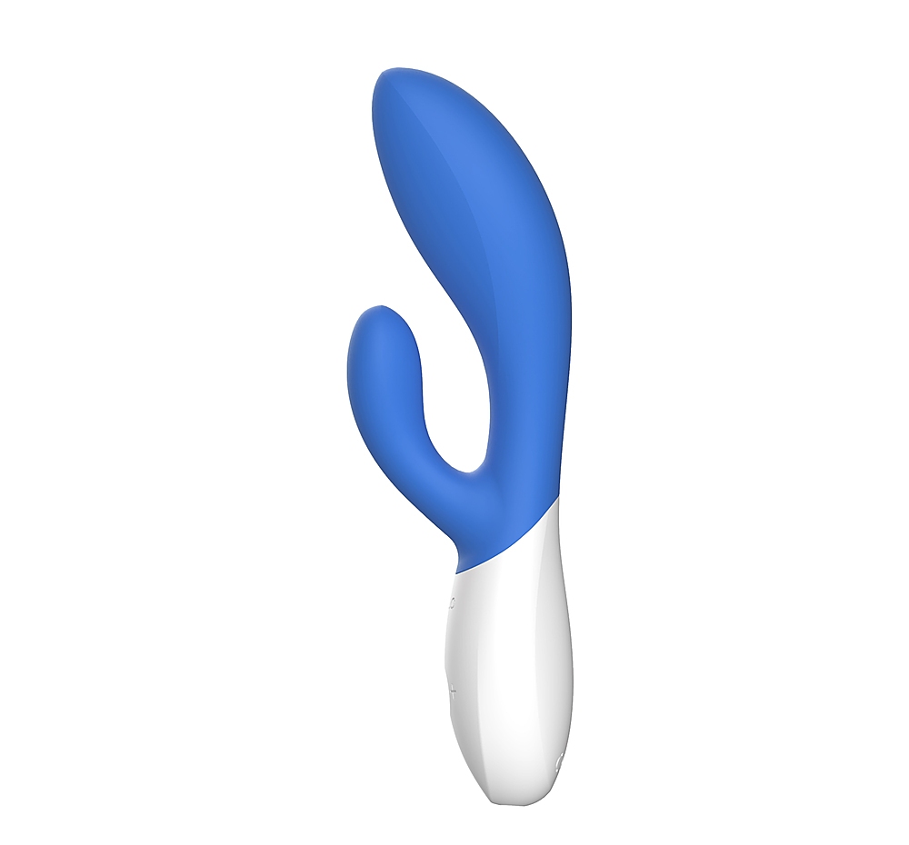 Lelo - Ina Wave 2 Rabbit Vibrator - Blue photo-4