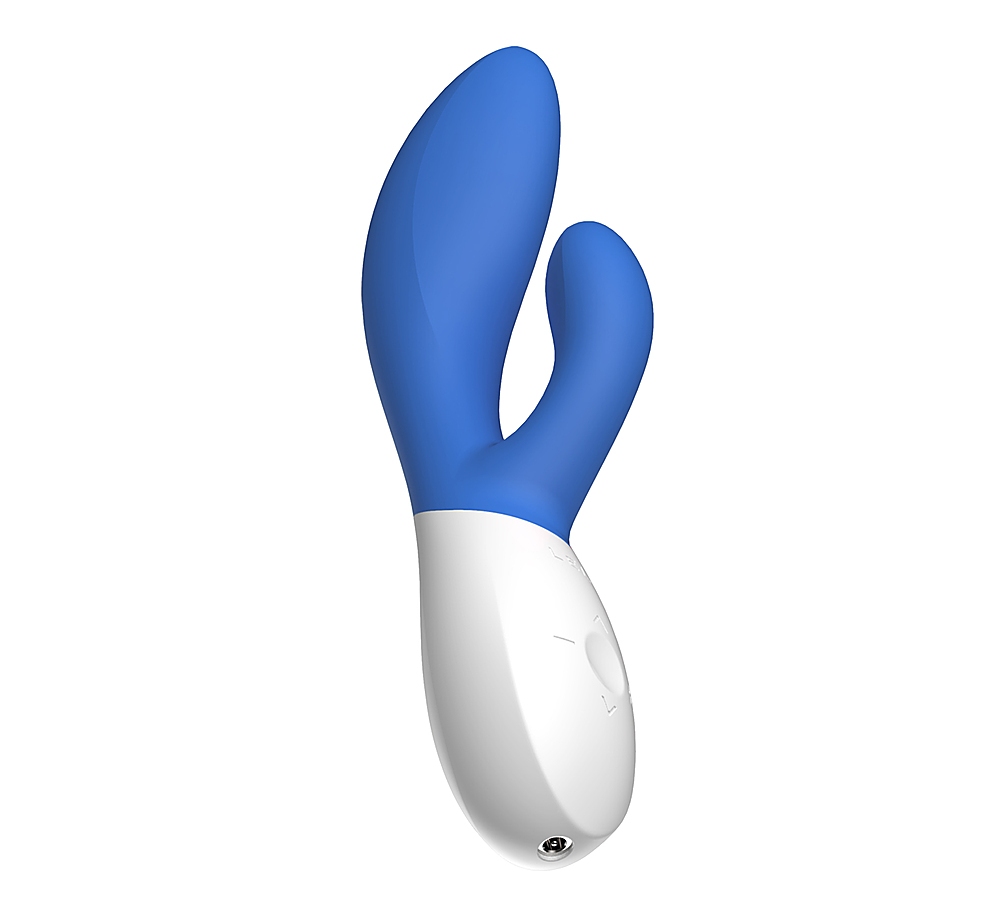 Lelo - Ina Wave 2 Rabbit Vibrator - Blue photo-6