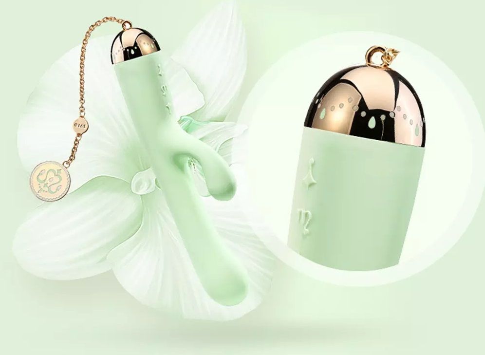 Zalo - Ichigo Rabbit Vibrator - Melon Green photo-8