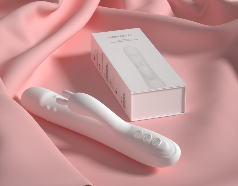 Drywell - Rabbit Pro Vibrator - White photo-9