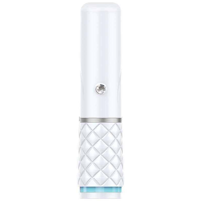 Pillow Talk - Feisty Thrusting Vibrator - Teal photo-5