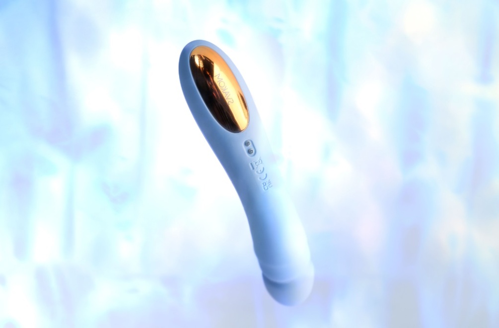 SVAKOM - Ava Neo Interactive Thrusting Vibrator - Cornflower Blue photo-2