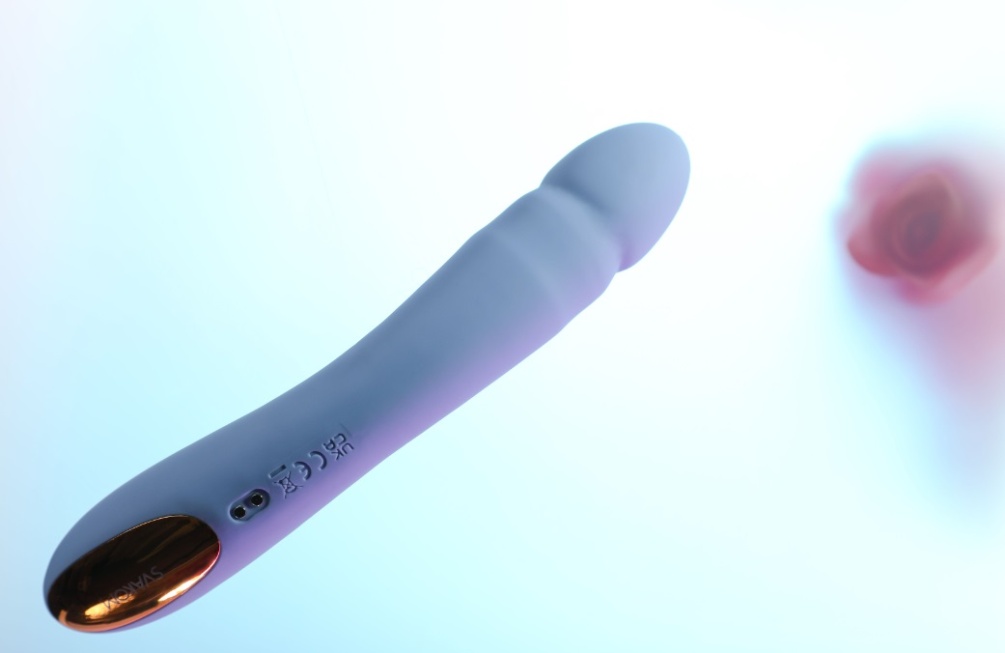SVAKOM - Ava Neo Interactive Thrusting Vibrator - Cornflower Blue photo-7