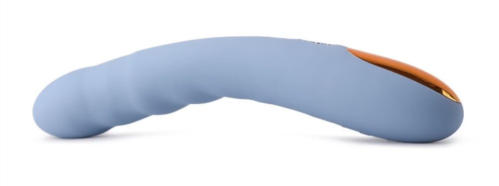 SVAKOM - Ava Neo Interactive Thrusting Vibrator - Cornflower Blue photo-10