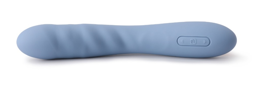 SVAKOM - Ava Neo Interactive Thrusting Vibrator - Cornflower Blue photo-11