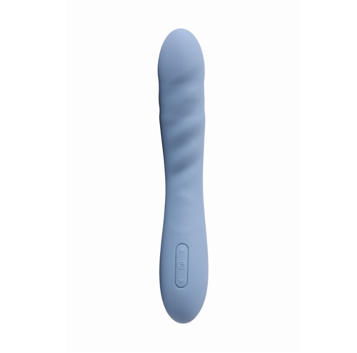 SVAKOM - Ava Neo Interactive Thrusting Vibrator - Cornflower Blue photo-12