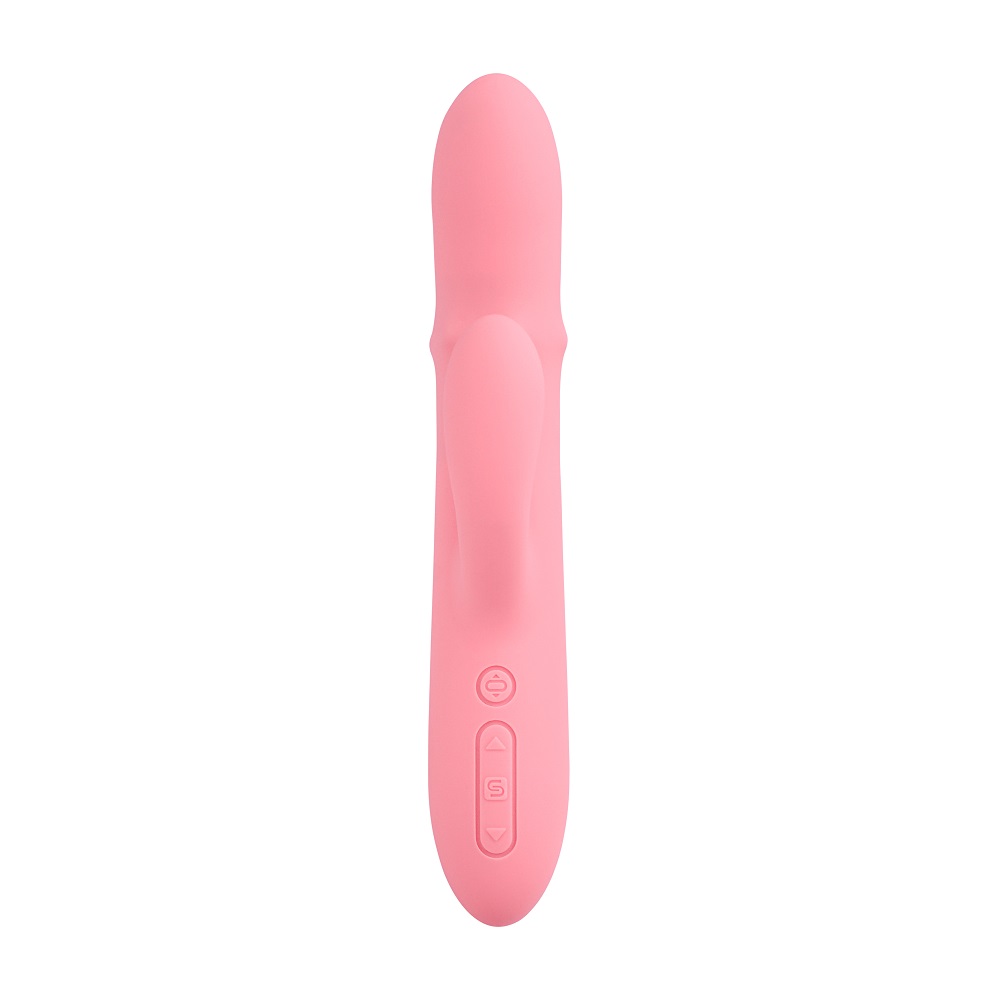 SVAKOM - Mora Neo Interactive Rabbit Vibrator - Peach Pink photo-5