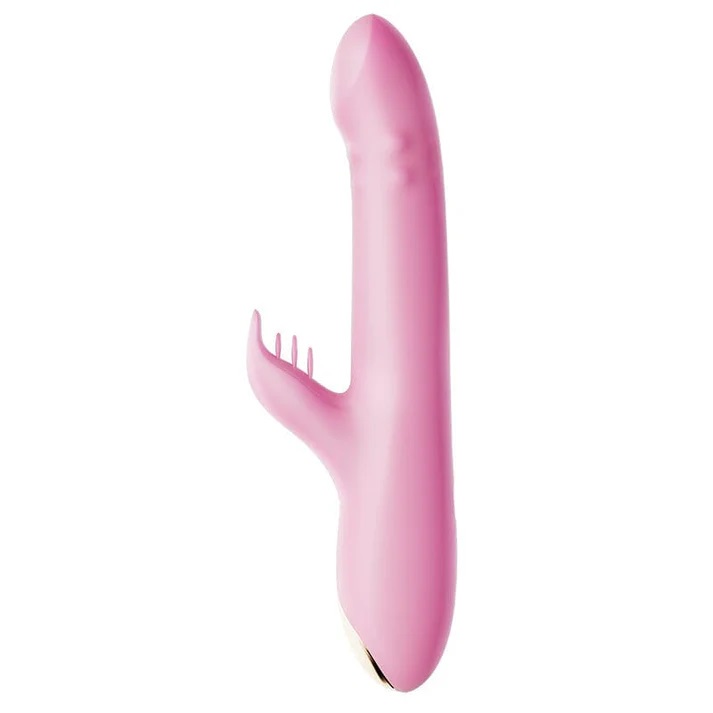 Erocome - Leominor Kissing Thrusting Vibrator - Pink photo-6