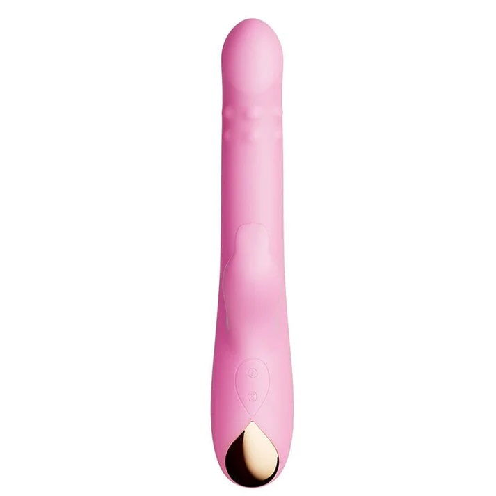 Erocome - Leominor Kissing Thrusting Vibrator - Pink photo-13