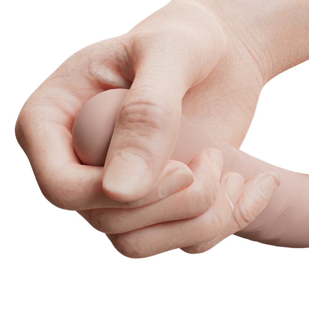 Qingnan - Thrusting Vibrator w Suction #7 - Flesh Pink photo-3