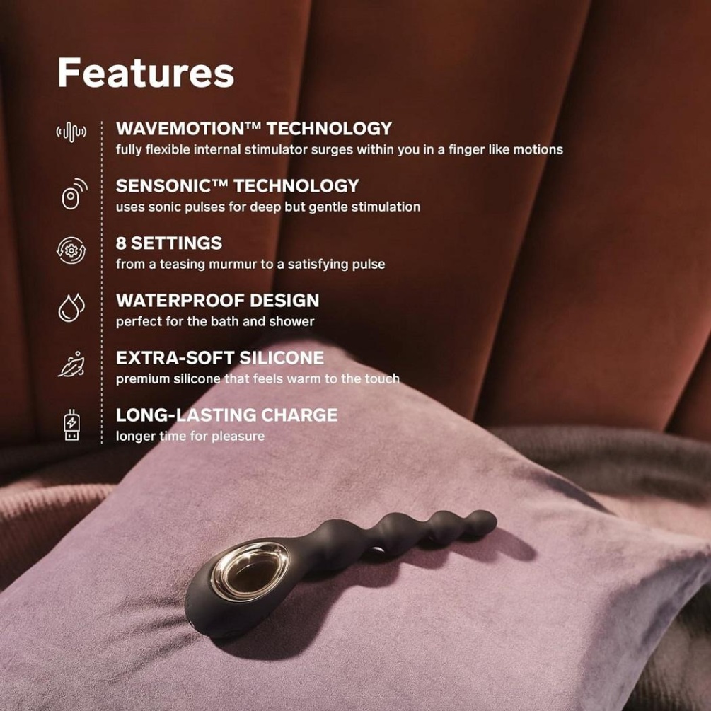 Lelo - Soraya Anal Beads - Violet Dusk photo-8