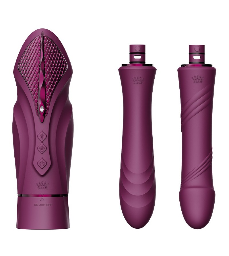 Zalo - Sesh APP Thrusting Sex Machine - Velvet Purple photo-4