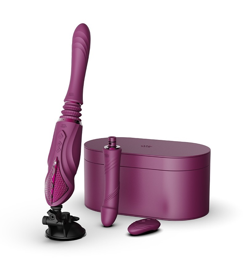 Zalo - Sesh APP Thrusting Sex Machine - Velvet Purple photo-16