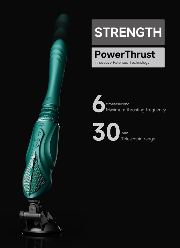 Zalo - Sesh APP Thrusting Sex Machine - Obsidian Black photo-5