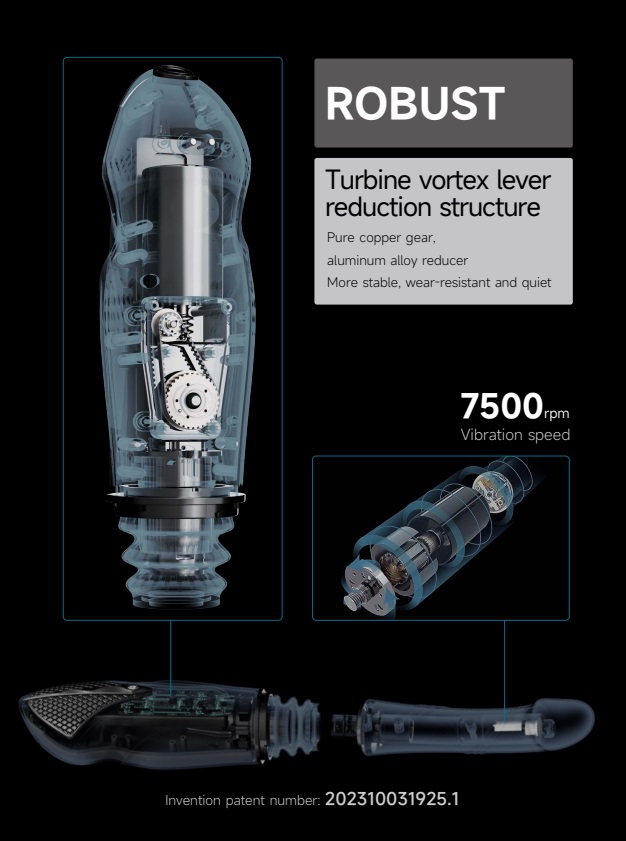 Zalo - Sesh APP Thrusting Sex Machine - Obsidian Black photo-7