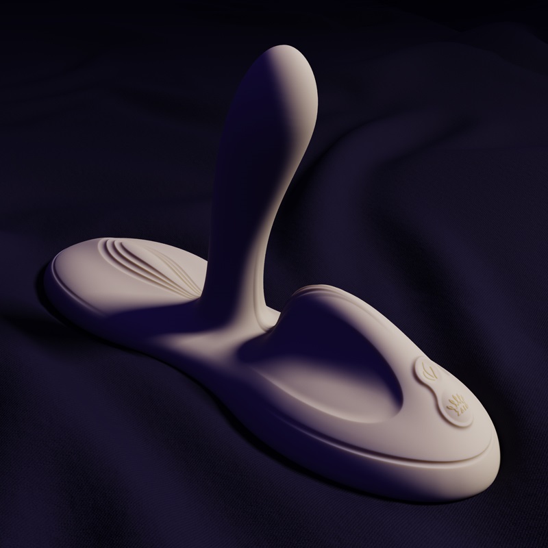 Zalo - Flora APP Vibro Pad - Obsidian Black photo-8