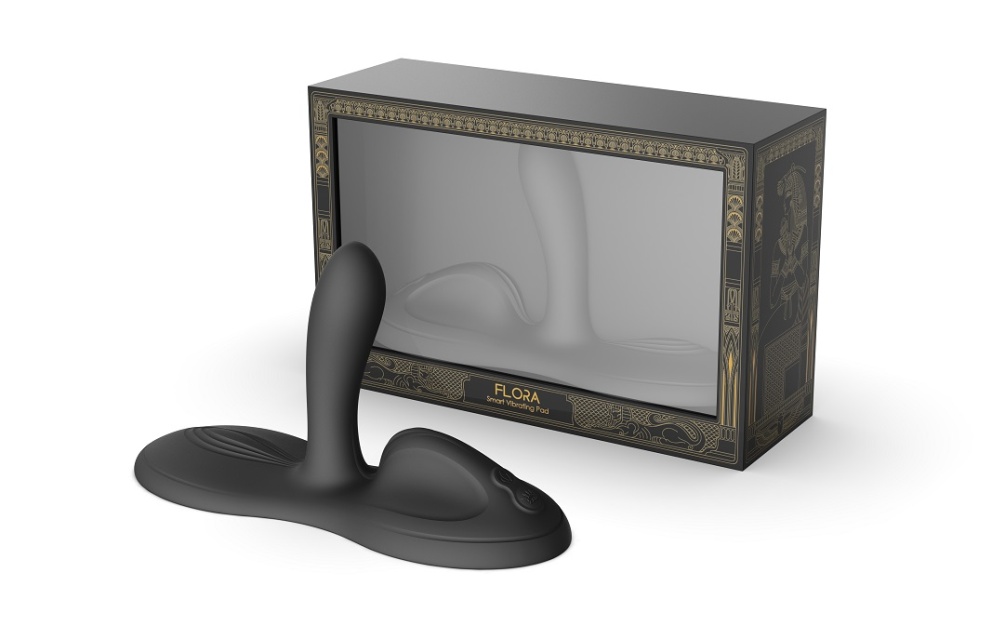 Zalo - Flora APP Vibro Pad - Obsidian Black photo-16